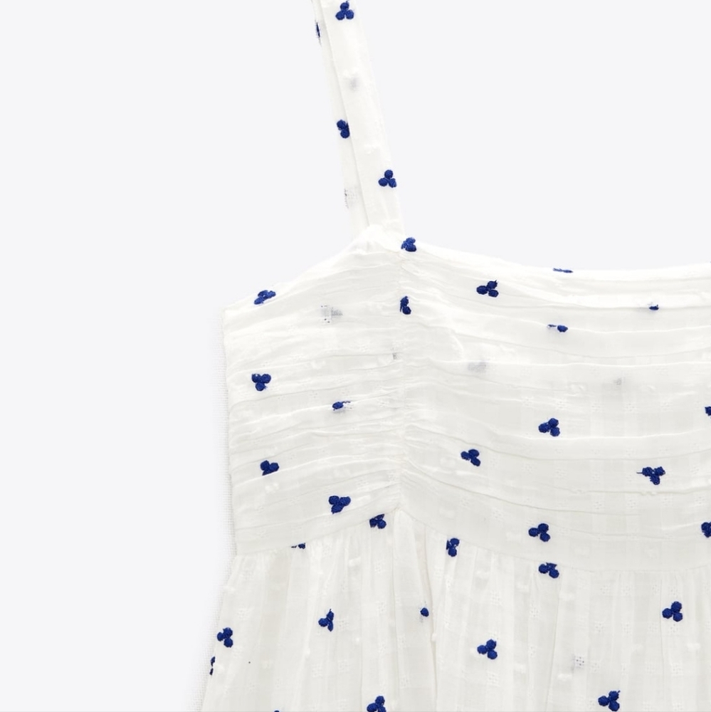Zara Embroidered Dress - Picture 8 of 12